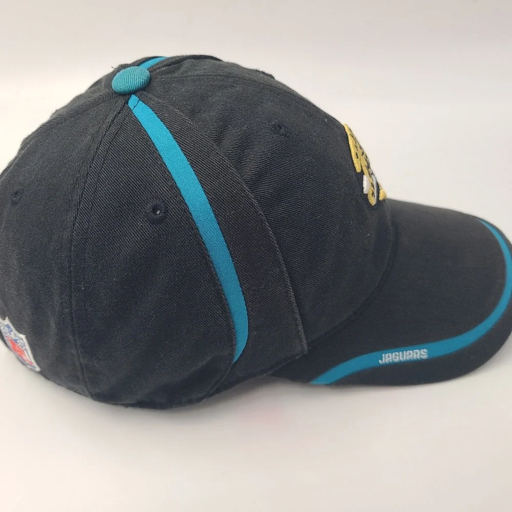 Jacksonville Jaguars Hat Adjustable Reebok Black Blue NFL‎ Football Casual Men
